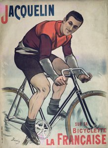 Affiche publicitaire Edmond Jacquelin (1875-1928) sur cycle 